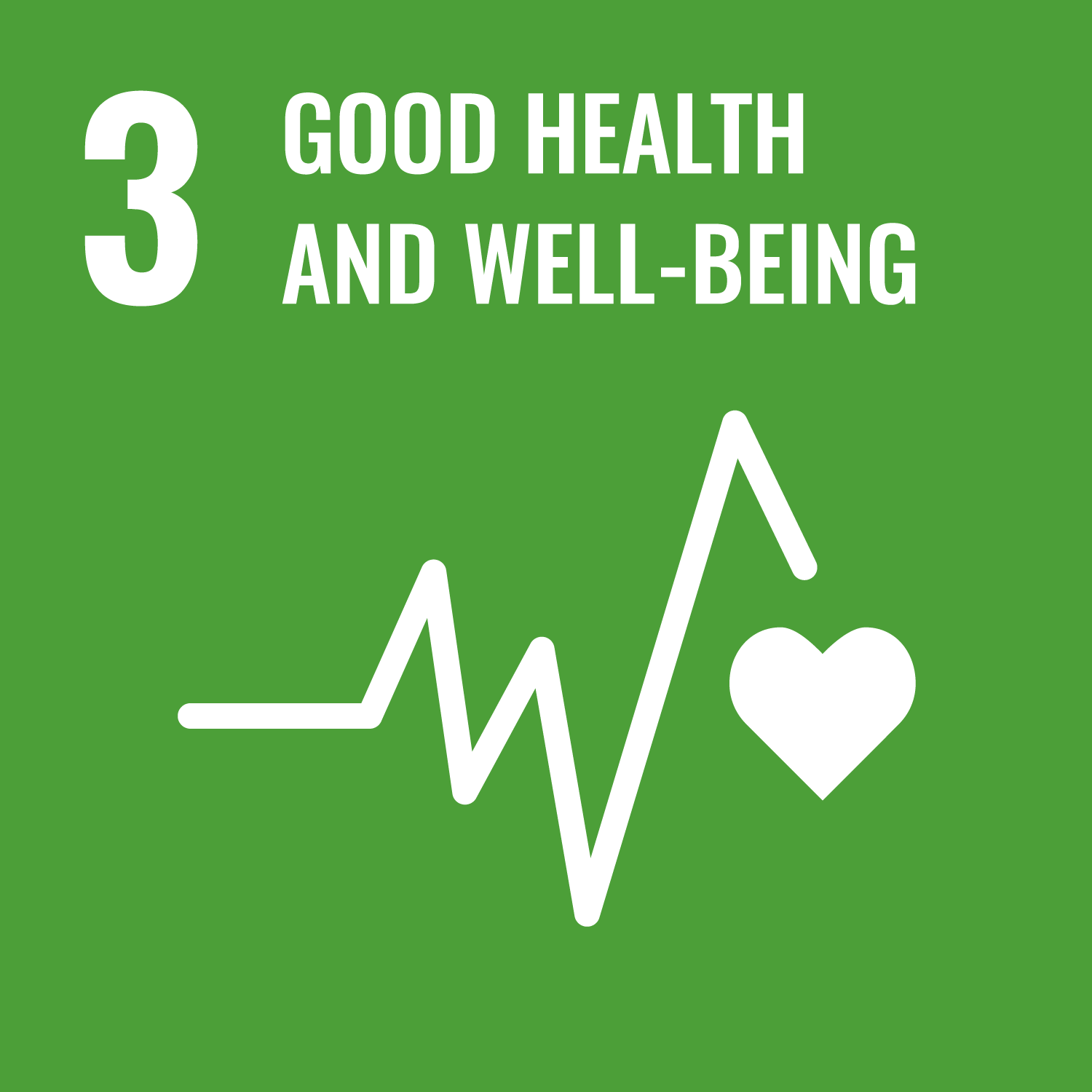 Text in image reads 'good health and well-being'
