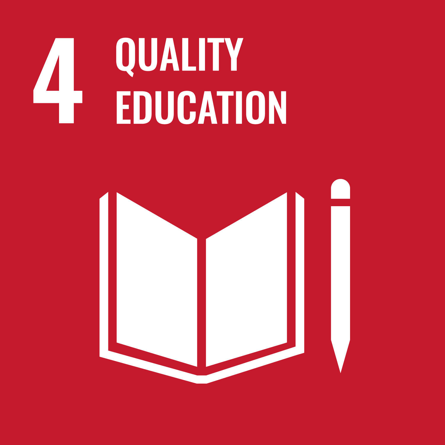 Text in image reads 'quality education'